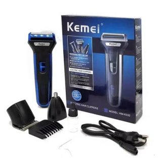 Kemei Km 6330 3 In 1 Hair Clipper Grooming Kit