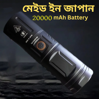 Super Bright Long Range Zoom USB Rechargeable Waterproof Torch With Battery Indicator