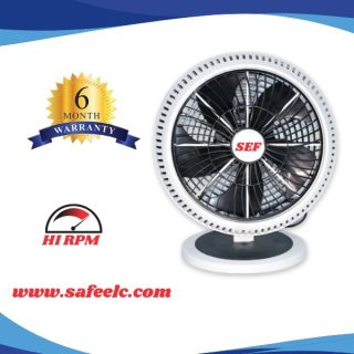 SEF-10 Inch Hi-Speed (SEF) Power Desk Fan