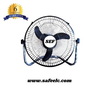 SEF-12 Walter 12 Inch Heavy Duty High Speed Desk Fan(Black)