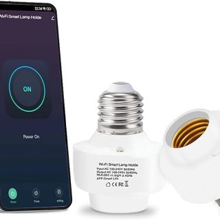 Sensor  Holder for Led Bulb Switch Timing App Remote controlee