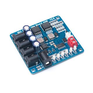 Mini Router UPS Board 40W V2.7 Compact Power Supply with 4 Output Ports and Advanced Protection Features