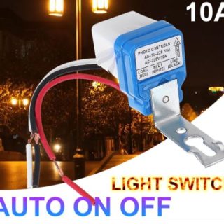 Day Night Auto On Off light Sensor switch 10A