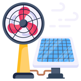 Solar fan