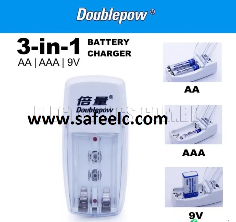 AAA 9V and 1.2/1.5 v Double Power Rechargeable Battery Charger - Image 3