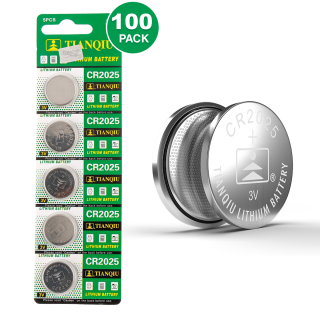 CR2025 3V Lithium Coin Cell Batteries